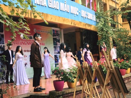 BUỔI SÁNG TRÀN ĐẦY NĂNG LƯỢNG VỚI TRƯỜNG THPT PHAN HUY CHÚ