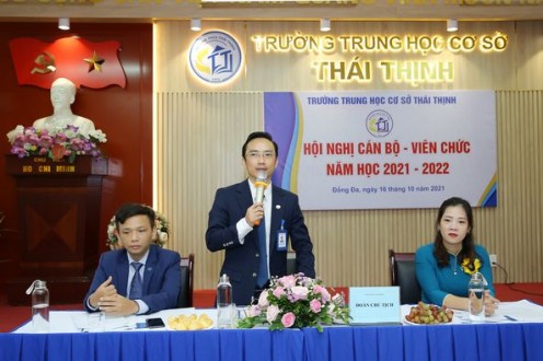 Hội nghị cán bộ - viên chức năm học 2021-2022