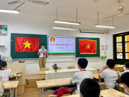 Đại hội chi đội năm học 2022-2023