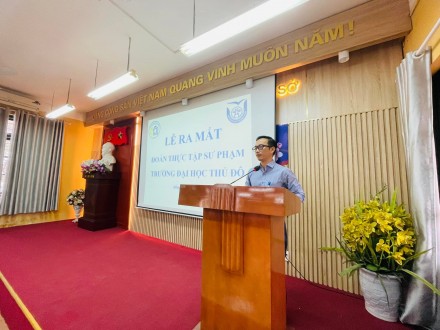 LỄ RA MẮT ĐOÀN TTSP TRƯỜNG ĐẠI HỌC THỦ ĐÔ HÀ NỘI