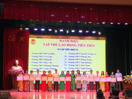 Hội nghị Tổng kết năm học 2022-2023 và Triển khai nhiệm vụ năm học 2023-2024