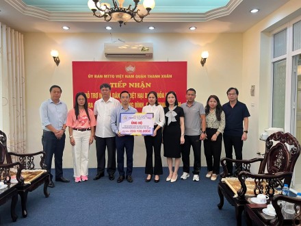 ỦNG HỘ CÁC NẠN NHÂN BỊ THIỆT HẠI TRONG VỤ HOẢ HOẠN TẠI P. KHƯƠNG ĐÌNH