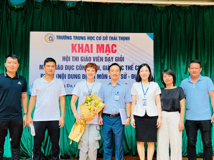 CHÚC MỪNG LỄ KHAI MẠC HỘI THI GIÁO VIÊN GIỎI