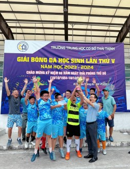 KẾT QUẢ CHUNG CUỘC GIẢI ĐẤU BÓNG ĐÁ NAM NĂM HỌC 2023-2024