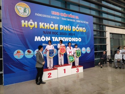 THÀNH TÍCH CỦA ĐỘI TUYỂN TAEKWONDO TẠI HKPĐ CẤP QUẬN NĂM 2023