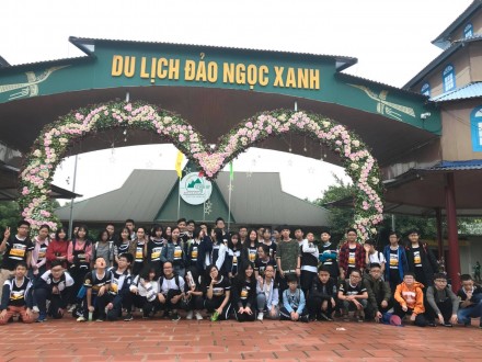 CHUYẾN ĐI THAM QUAN TẠI KHU DU LỊCH ĐẢO NGỌC XANH THẬT VUI VẺ VÀ Ý NGHĨA…!!!!