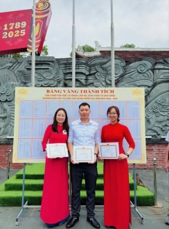 CHÚC MỪNG THÀNH TÍCH XUẤT SẮC CỦA THẦY CÔ GIÁO