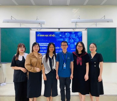 CHUYÊN ĐỀ TỔ KHXH – ỨNG DỤNG TRÍ TUỆ NHÂN TẠO TRONG DẠY HỌC ĐỊA LÍ CẤP THCS