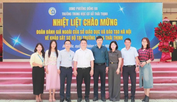 Một bước gần hơn tới kiểm định chất lượng – THCS Thái Thịnh nỗ lực không ngừng!
