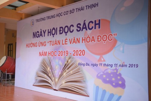 TƯNG BỪNG NGÀY HỘI ĐỌC SÁCH NĂM HỌC 2019 - 2020