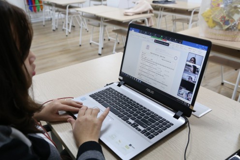Ngày đầu học trực tuyến không còn bỡ ngỡ