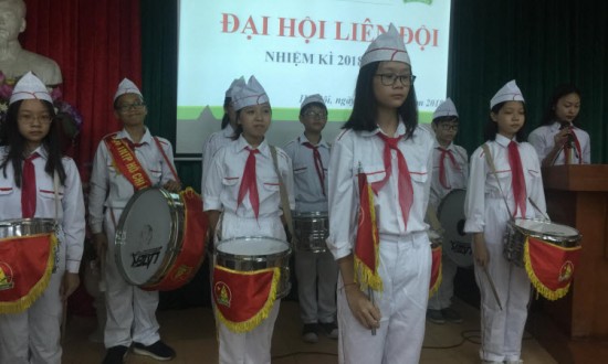 Đại hội liên đội THCS Thái Thịnh năm học 2018-2019 thành công rực rỡ