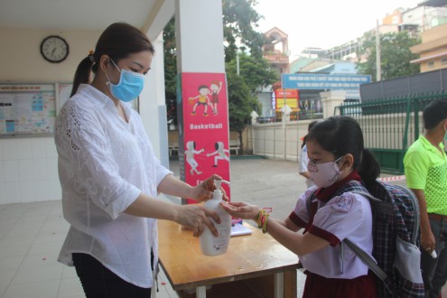 Trường học TP.HCM kích hoạt lại hệ thống phòng, chống dịch Covid-19