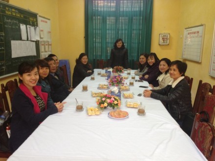 Gặp mặt cựu chiến binh đang công tác tại trường và thân nhân quân nhân