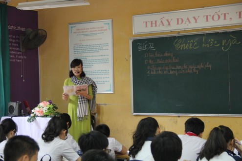 Trường THCS Thái Thịnh đạt 2 giải Nhất,1 giải Ba trong Hội thi giáo viên dạy giỏi Quận Đống Đa