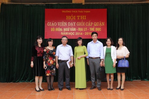Trường THCS Thái Thịnh đạt giải Nhất môn Văn trong 