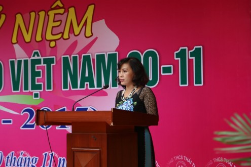 Lễ kỷ niệm ngày Nhà giáo Việt Nam