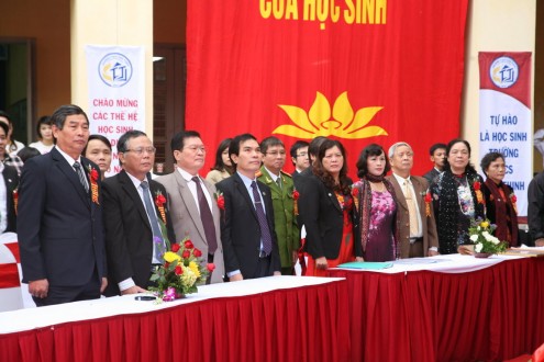 Lễ kỷ niệm 40 năm thành lập trường (1974-2014), đón bằng khen của Thủ tướng chính phủ, bằng khen của UBND Thành phố