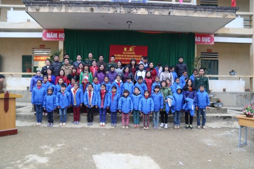 KÊU GỌI NHỮNG TẤM LÒNG VÀNG CÙNG CHUNG TAY THỰC HIỆN CHƯƠNG TRÌNH ÁO ẤM MÙA ĐÔNG NĂM HỌC 2017-2018