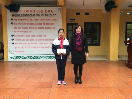 Học sinh trường THCS Thái Thịnh đạt Huy chương vàng cờ tướng cấp Thành Phố
