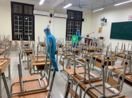 Hà Nội: F1 âm tính, Trường THPT Phan Đình Phùng ra thông báo mới