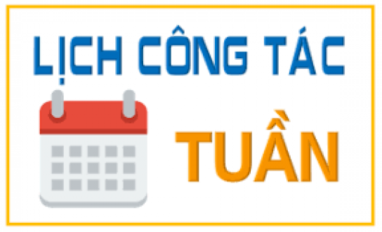 LỊCH CÔNG TÁC TUẦN 29 (Từ 24.03 - 29.03.2025)