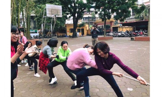 Ngày hội Văn hóa thể thao cán bộ, giáo viên, nhân viên cụm 10