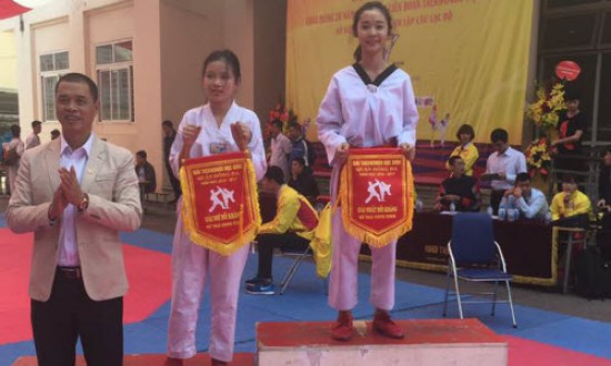 Thành tích thể thao của học sinh trường THCS Thái Thịnh