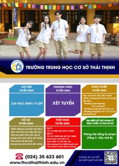 THÔNG BÁO TUYỂN SINH LỚP 6 - NĂM HỌC 2022- 2023